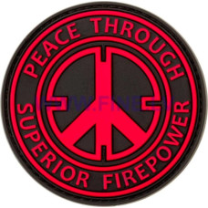 JTG Peace Rubber Patch