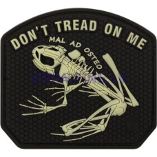 JTG Don't Tread on me Frog Rubber Patch