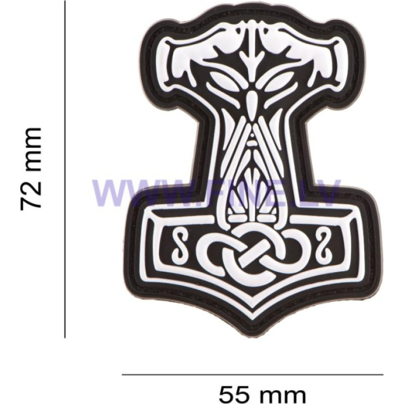 JTG Thors Hammer Rubber Patch