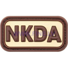 JTG NKDA Rubber Patch