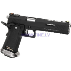 WE Hi-Capa 6 Force A Silver Barrel Full Metal GBB