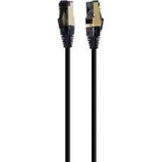 Kabelis Gembird S| FTP Cat. 8 LSZH Patch Cord Black 15 m