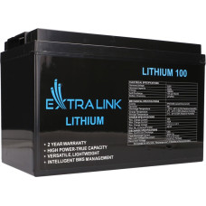 Extralink Accumulator LiFePO4 100AH 12.8V  BMS