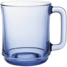 Duralex LYS MARINE stikls ar rokturi 310 ml zils - komplektā 6 gab.