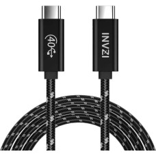 Invzi Cable USB-C | USB4.0, INVZI, INVUSB4, Gen3, 240W, 40Gbps, 2m (black)