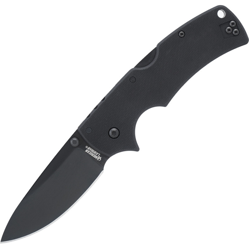 Cold Steel - Amerikāņu Lawman saliekamais nazis - CPM S35VN - Melns - 58B