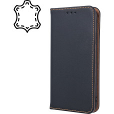 Geniune Leather Smart Pro case for Samsung Galaxy S22 black