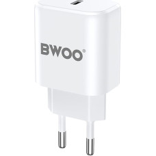 BWOO 20W ABS+PC wall charger BO-CDA105 USB-C