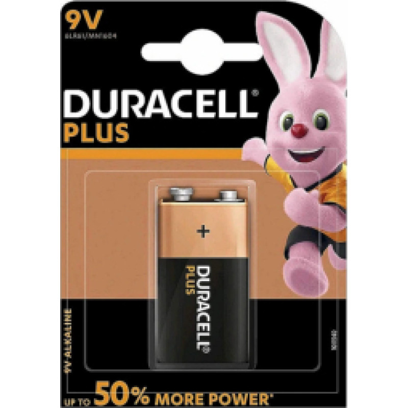 Baterija Duracell 9V Powe Plus Krona