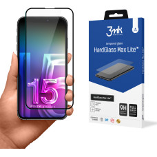 Apple iPhone 15 - 3mk HardGlass Max Lite™ screen protector