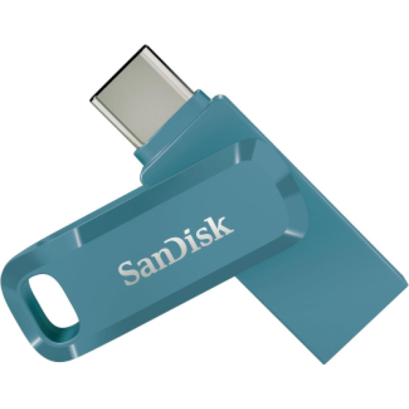 Zibatmiņa SanDisk Ultra Dual Drive Go USB-A | USB Type-C 256GB Navagio Bay