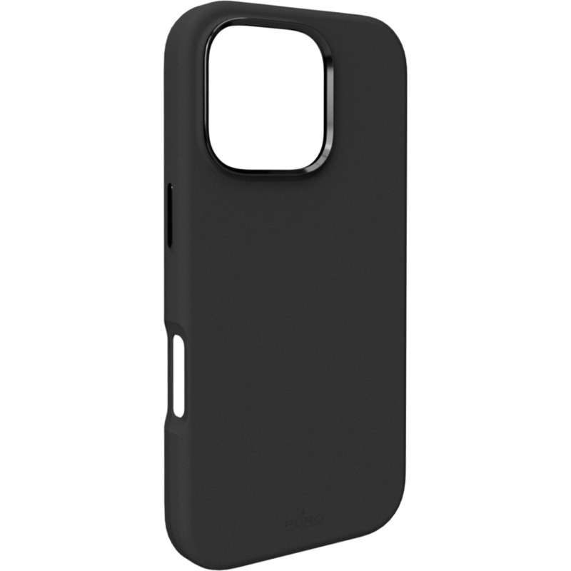 Puro Icon Mag Pro MagSafe Silicone Case for iPhone 16 Pro Max - Black