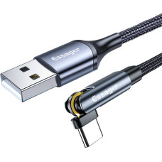 Essager USB-A 3in1 cable, Essager, EXCCXT-WX0G, USB-C|Lightning|Micro, 15W, 1m (grey)