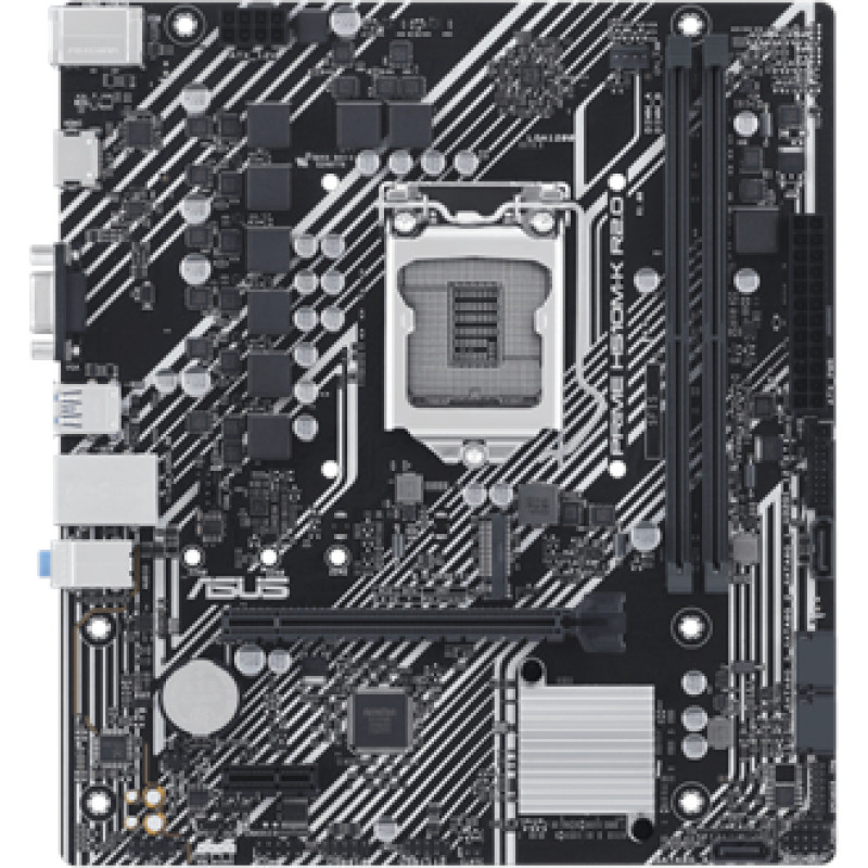 ASUS Prime H510M-K R2.0  Intel H510 Mainboard  LGA1200  DDR4