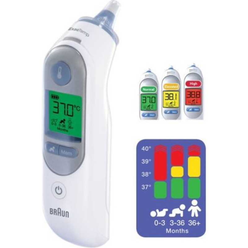 Braun ThermoScan 7 IRT 6520 Age Precision (652195)