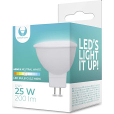 Forever Light LED Bulb GU5,3 MR16 3W 12V 4500K 240lm Forever Light