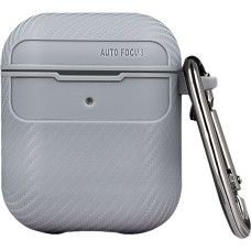 Carbon case for Airpods Pro 2 grey