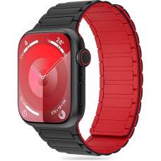 Tech-Protect IconBand Magnetic Strap for Apple Watch 4 | 5 | 6 | 7 | 8 | 9 | SE | Ultra 1 | 2 (42|44|45|49 mm) - Black|Red