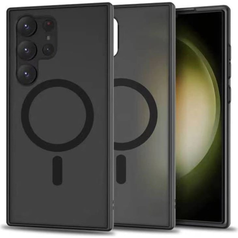 Tech-Protect MagMat MagSafe case for Samsung Galaxy S23 Ultra - matte black