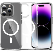 Tech-Protect FlexAir Hybrid MagSafe case for iPhone 15 Pro Max - transparent