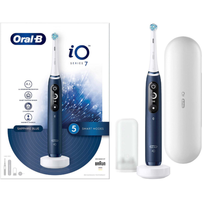 Oral-B iO7 Series Electric Toothbrush  Saphire Blue Oral-B