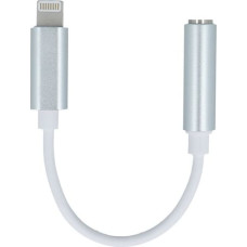 Setty adapter Lightning - audio jack 3,5mm white