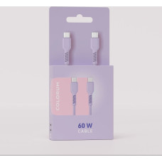 Colorum cable USB-A - USB-C 1,8m 3A CK60-AC-02 xMagenta