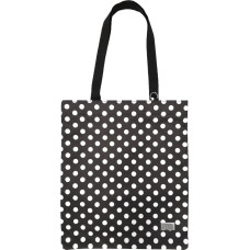 Shopping bag Wonder pattern 2 black polka-dot