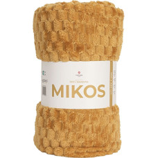 MIKOS dekoratīvā sega, izmērs 160x200cm, krāsa 011 sinepju dzeltena MIKOS0/CODE/011/160200/1