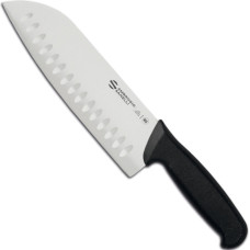 Ambrogio Sanelli Santoku nazis ar lodīšu slīpēšanu SUPRA smalcināšanai, garums 200/340 mm