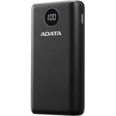 ADATA Power bank P20000QCD 20000 mAh  Li-Polymer  Black