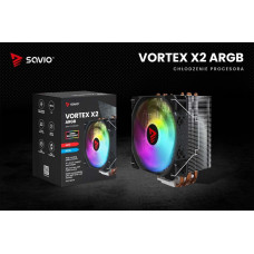 CPU Cooler VORTEC X2 ARGB