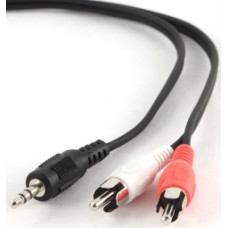 Kabelis Gembird 3.5mm Jack -2x RCA 5m