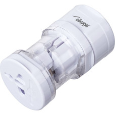 Travel Adapter AC Akyga AK-AD-61 worldwide white