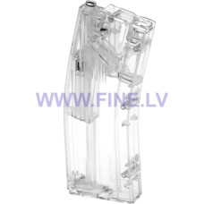 Caurspīdīgs liels ātrlādētājs