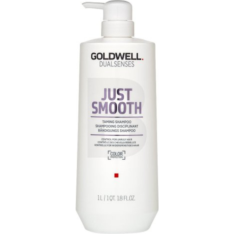 Goldwell Dualsenses Just Smooth izlīdzinošs šampūns izlīdzinošs šampūns nepaklausīgiem matiem 1000 ml