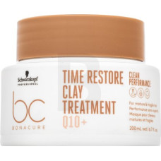 Schwarzkopf Professional BC Bonacure Time Restore Clay Treatment Q10+ barojoša maska nobriedušiem matiem 200 ml