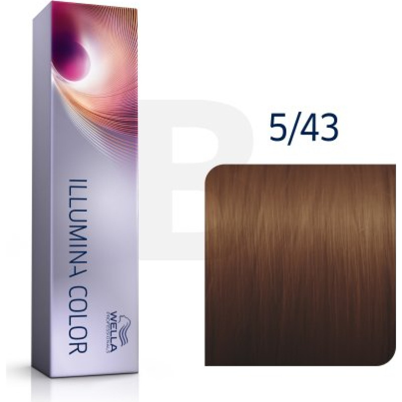 Wella Professionals Illumina Color profesionāla permanentā matu krāsa 5|43 60 ml