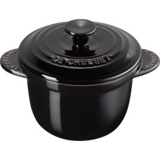 Le Creuset Trauks Mini Cocotte akmens masas Ø13cm | 0,45L melns