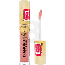 Eveline Diamond Glow Lip Luminizer lūpu spīdums 04 Aveņu sorbets 4,5 ml