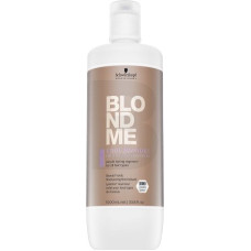 Schwarzkopf Professional BlondMe Cool Blondes neitralizējošs šampūns neitralizējošs šampūns blondiem matiem 1000 ml