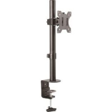 Startech .com Single Monitor Desk Mount - Adjustable Single Monitor VESA Mount 34 inch Display - Ergonomic Pole Mount Arm - C-Clamp|Grommet (ARMPIVOTV2) - desk mount