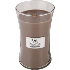 Woodwick Sand & Driftwood scented candle with wooden wick 609,5 g