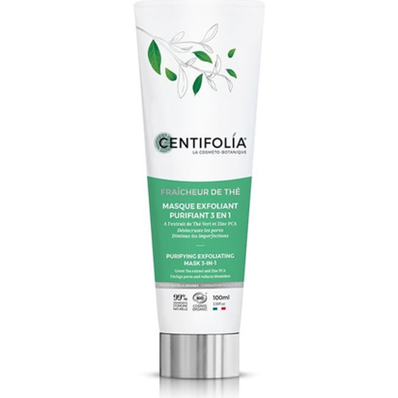 Centifolía Fraicheur De Thé Cleansing Exfoliating Mask 3in1 100 ml