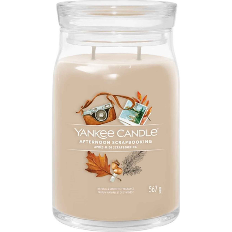 Yankee Candle Afternoon Scrapbooking Signature Candle Large 567g