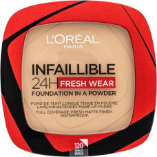 L´oréal Paris Infaillible 24H Fresh Wear Foundation pūderveida pūdera grims ar matējošu efektu 120 9 g