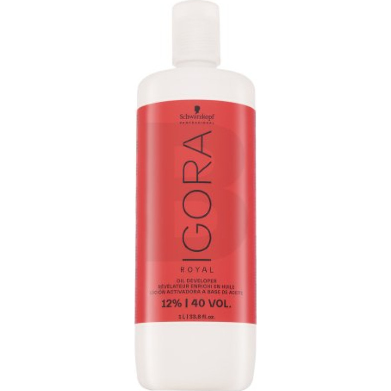 Schwarzkopf Professional Igora Royal Oil Developer 12% Attīstošā emulsija ar eļļas maisījumu 1000 ml