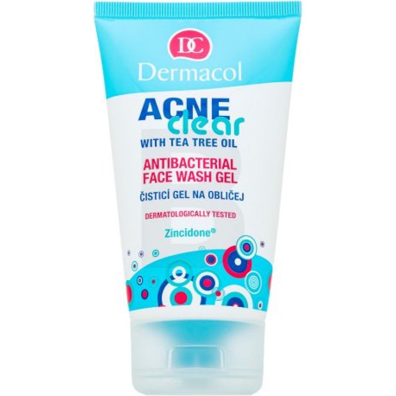Dermacol ACNEclear Barojošs attīrošs antibakteriāls sejas želeja 150 ml