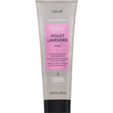 Lakmé Teknia Color Refresh Violet Lavender Mask barojoša maska ar krāsu pigmentiem matiem ar violetiem toņiem 250 ml