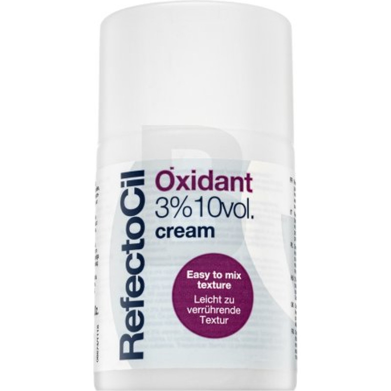 Refectocil Oxidant 3% 10 tilp. krēms krēma oksidētājs skropstu un uzacu krāsošanai 100 ml